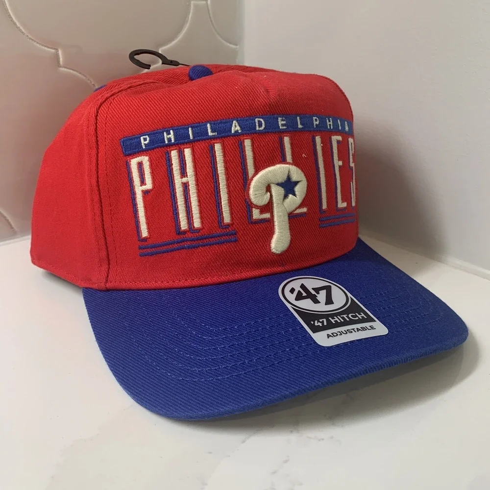 '47 Brand Philadelphia Phillies Cooperstown Hitch Snapback Adjustable Hat OSFM